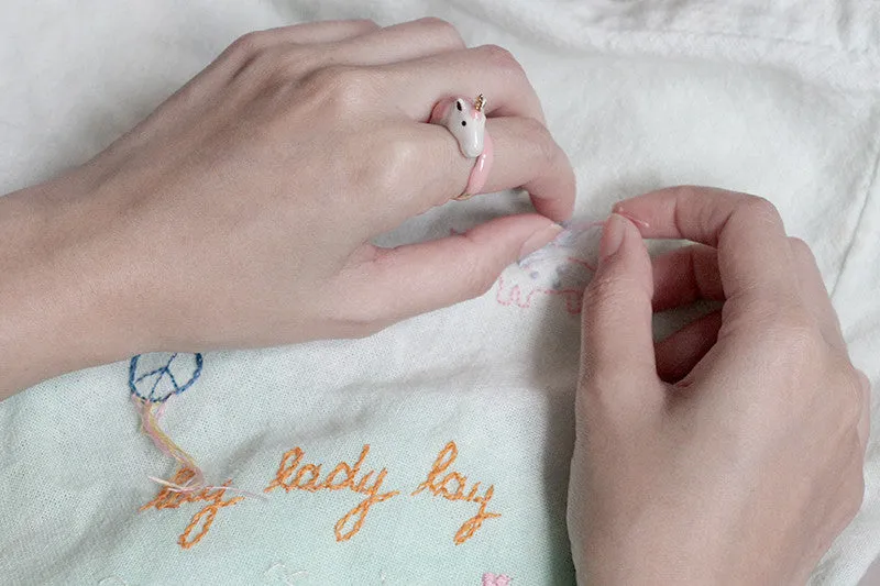 Mini Unicorn Ring Pink