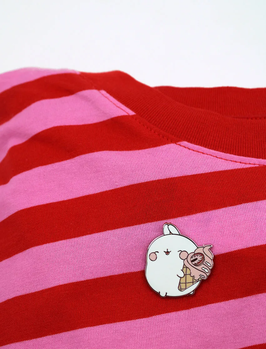 Molang Pin's - Strawberry Dream