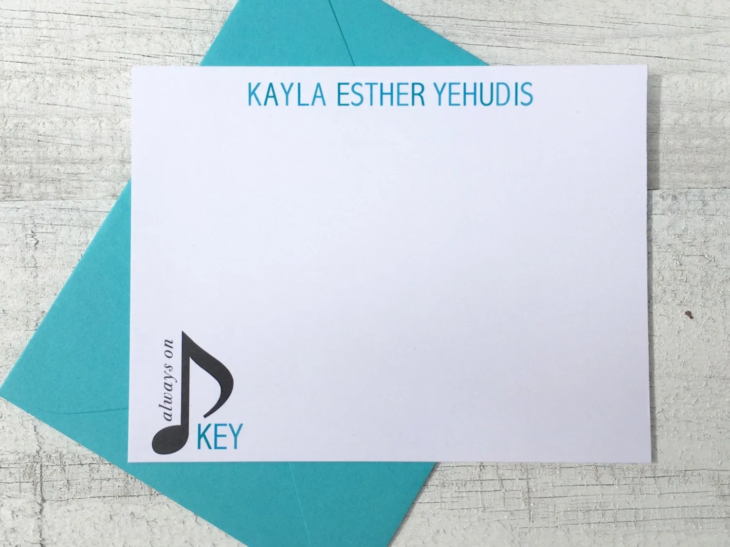 Music Themed Invitation