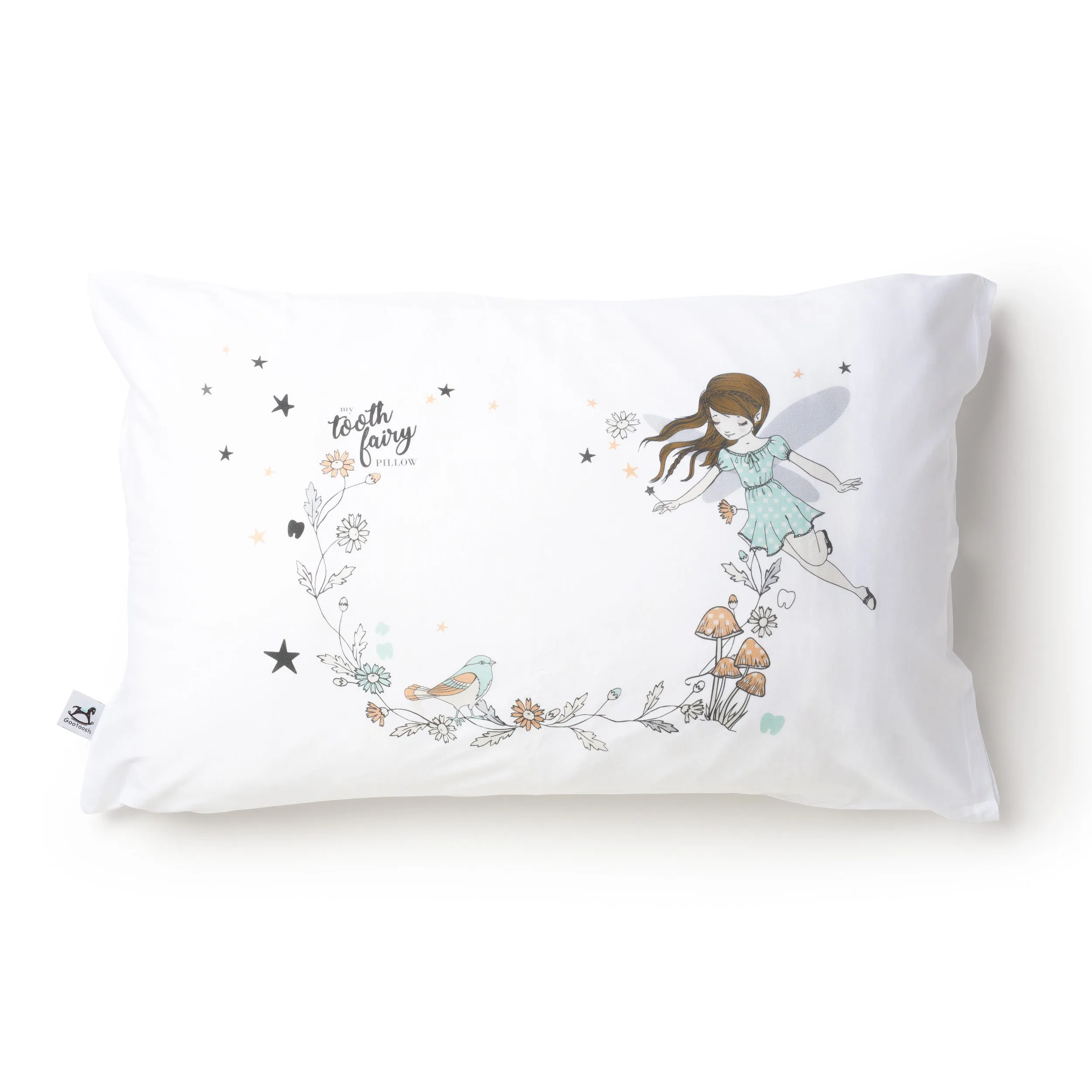 My Tooth Fairy Pillowcase- organic cotton