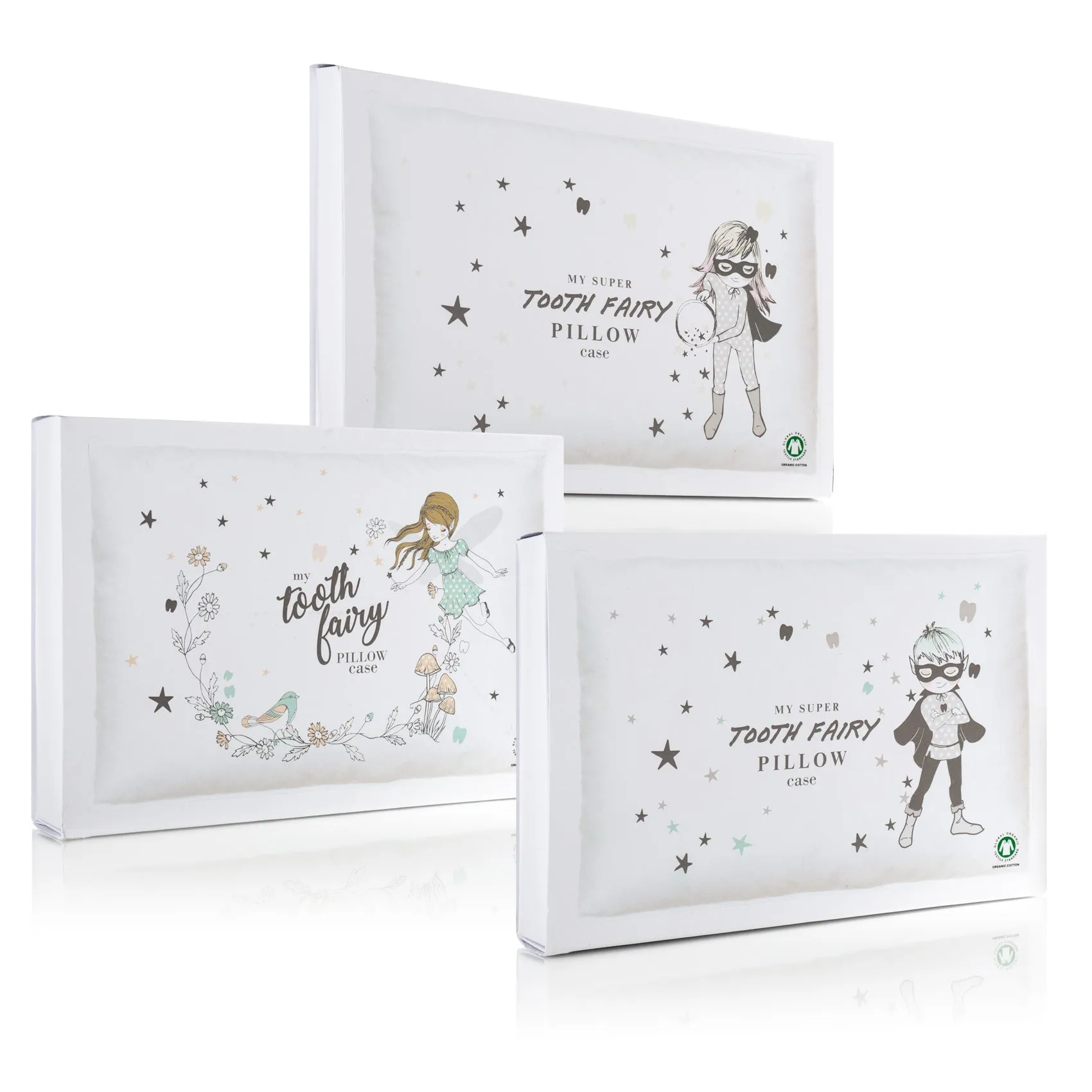 My Tooth Fairy Pillowcase- organic cotton