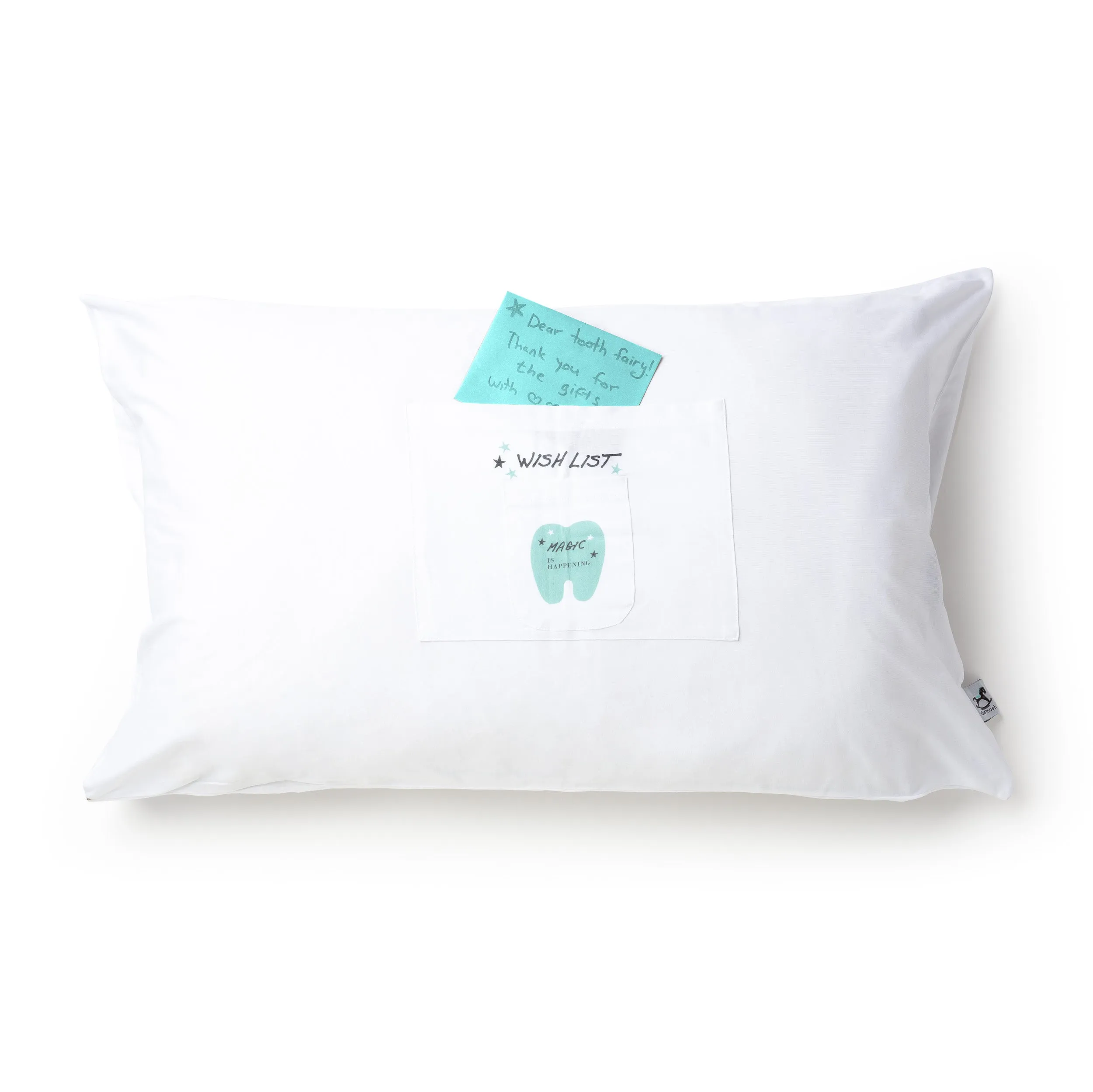 My Tooth Fairy Pillowcase- organic cotton