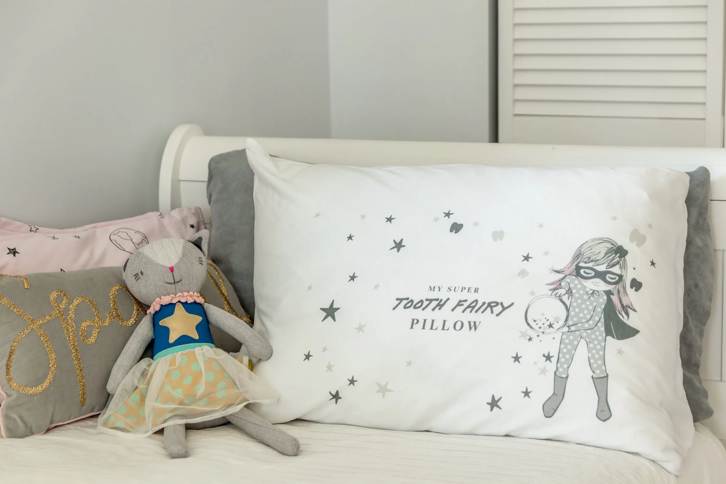 My Tooth Fairy Pillowcase- organic cotton