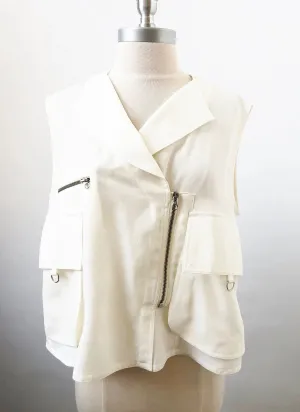 NEW Martine Douvier Vest Size 42 Fr (M Us) W/Tags