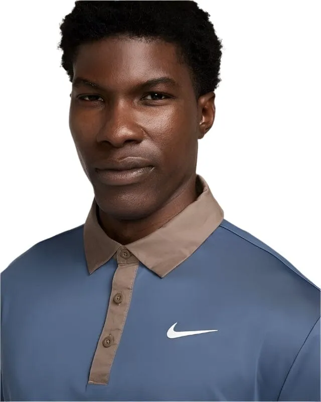 Nike Dri-Fit Tour Contrast Golf Polo Shirt