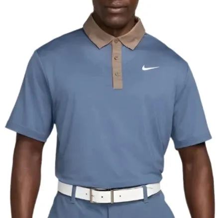 Nike Dri-Fit Tour Contrast Golf Polo Shirt