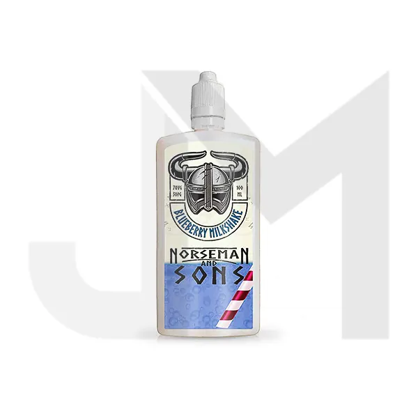 Norsemen 100ml Shortfill Flask Milkshakes 0mg (70VG/30PG)