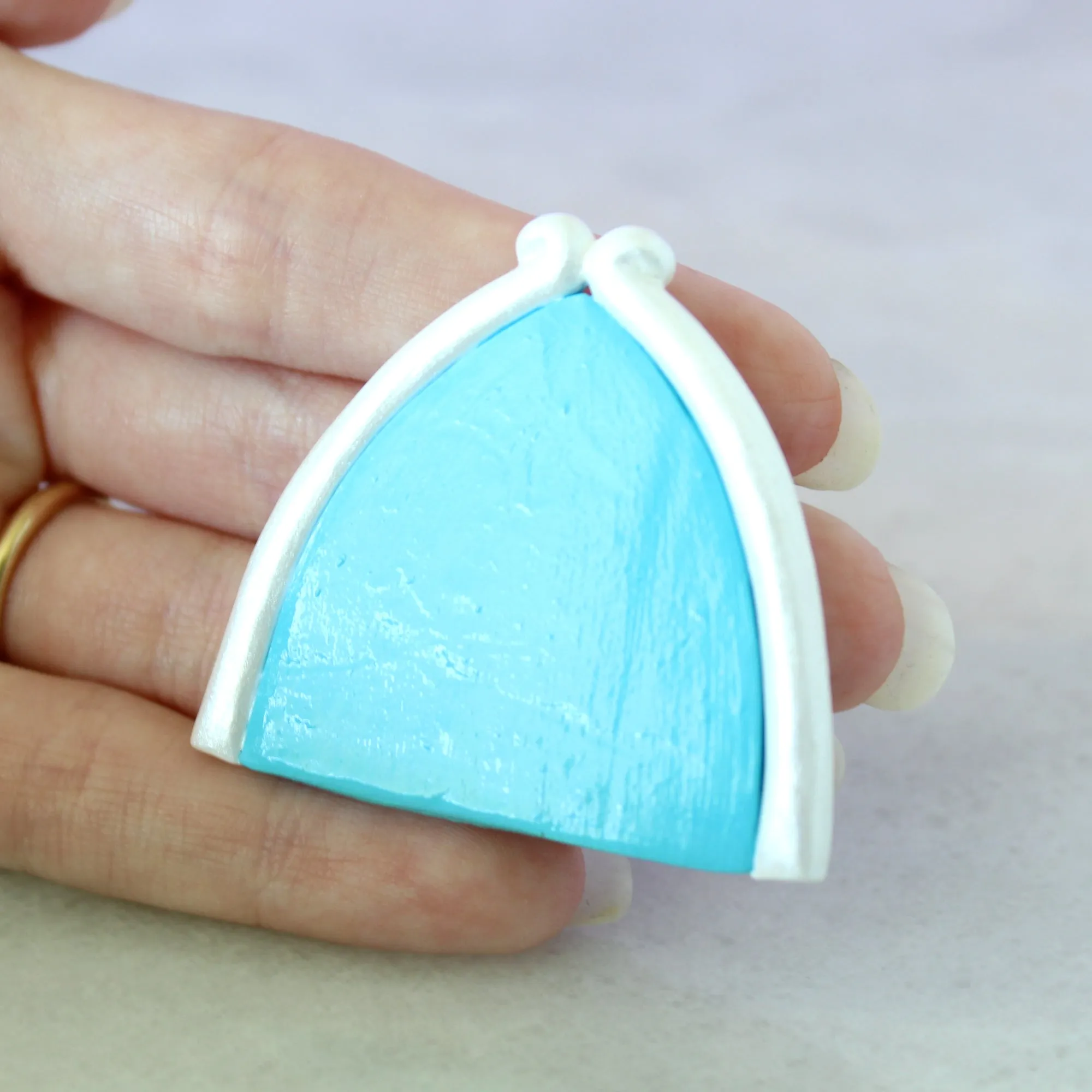 Ocean Waves Fairy Door