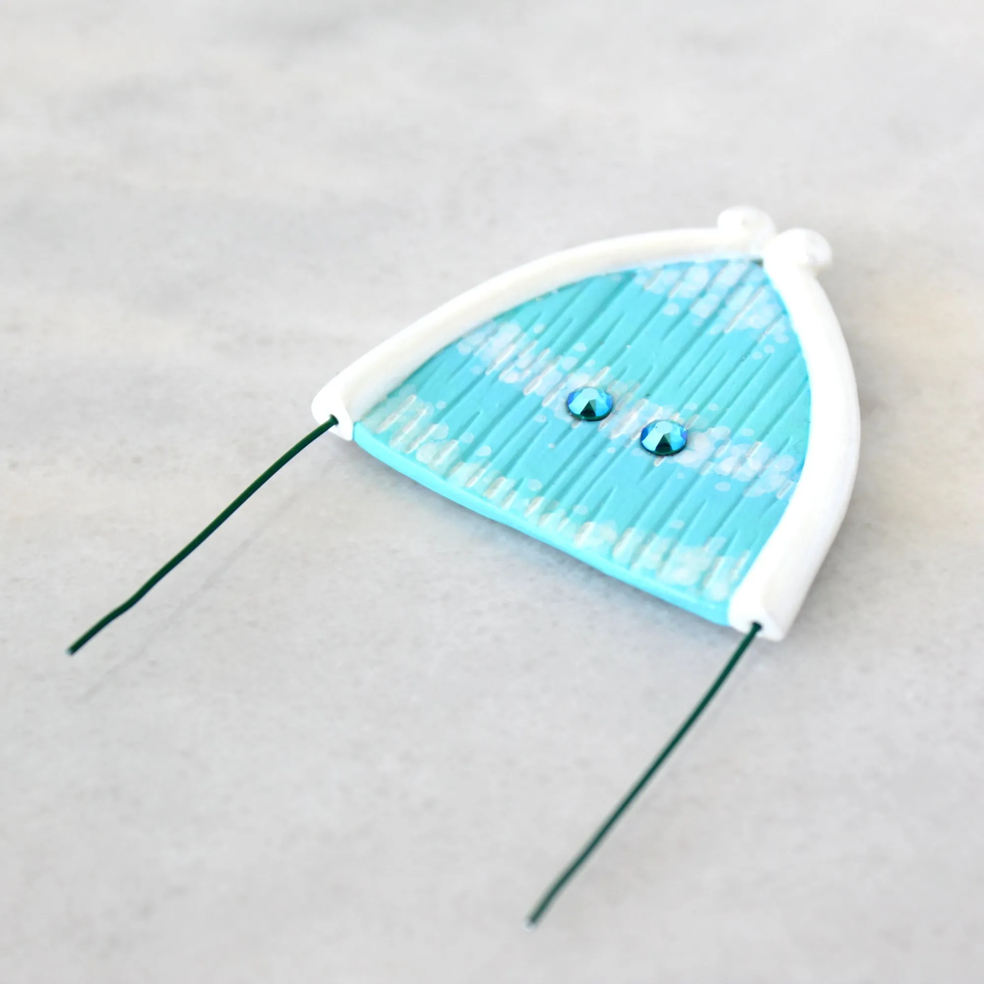 Ocean Waves Fairy Door