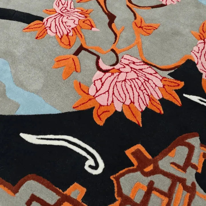 Oriental Reverie Hand Tufted Rug