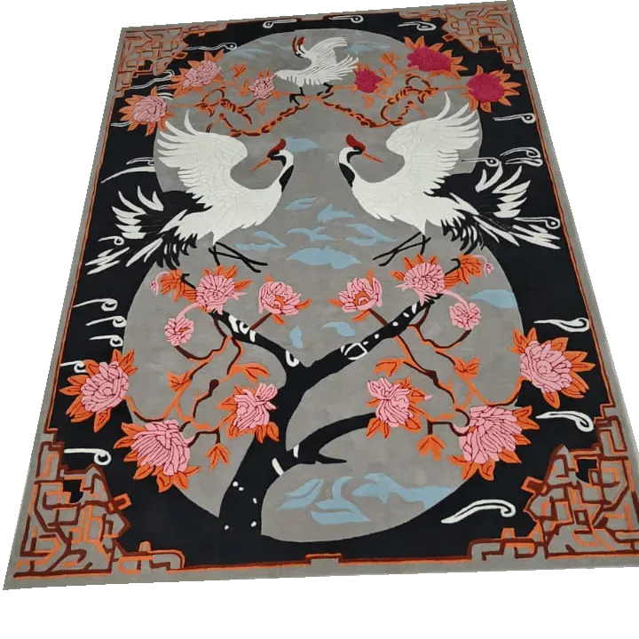 Oriental Reverie Hand Tufted Rug
