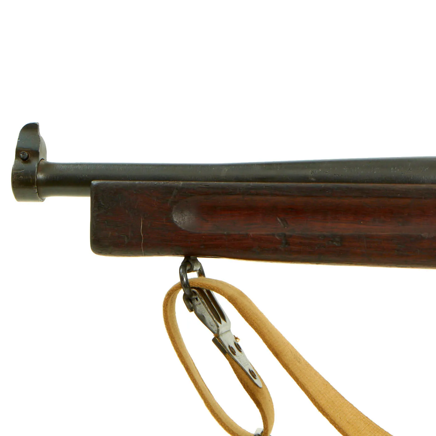 Original U.S. WWII Thompson M1A1 Display Submachine Gun Serial 219699 with Sling & Magazine - Original WWII Parts