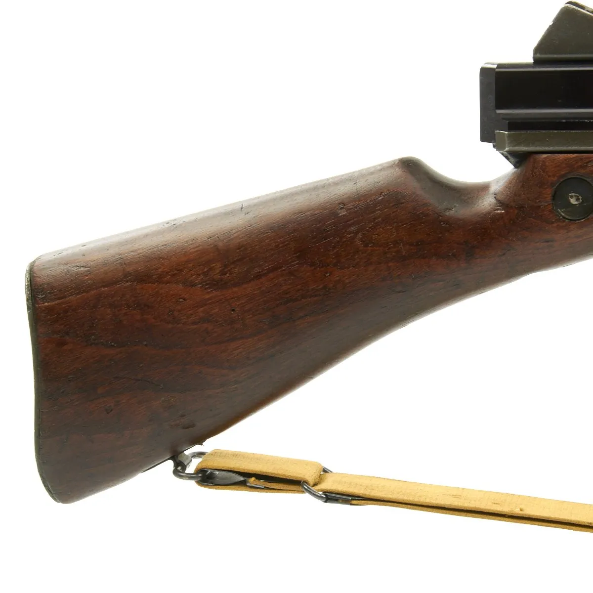 Original U.S. WWII Thompson M1A1 Display Submachine Gun with Sling - Serial 78420