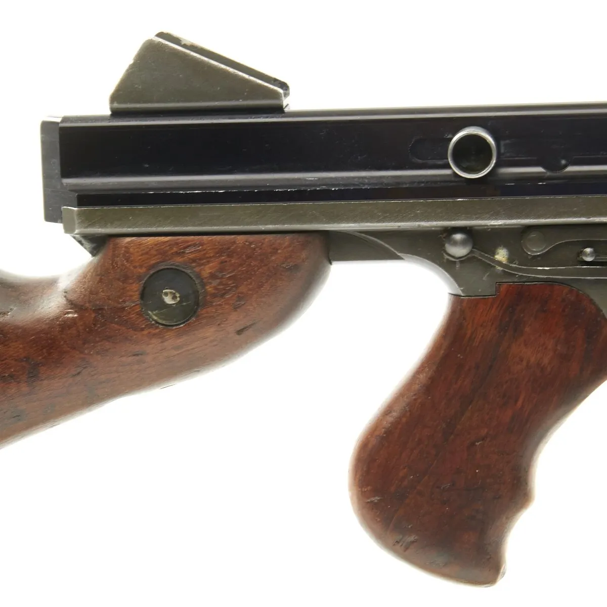 Original U.S. WWII Thompson M1A1 Display Submachine Gun with Sling - Serial 78420