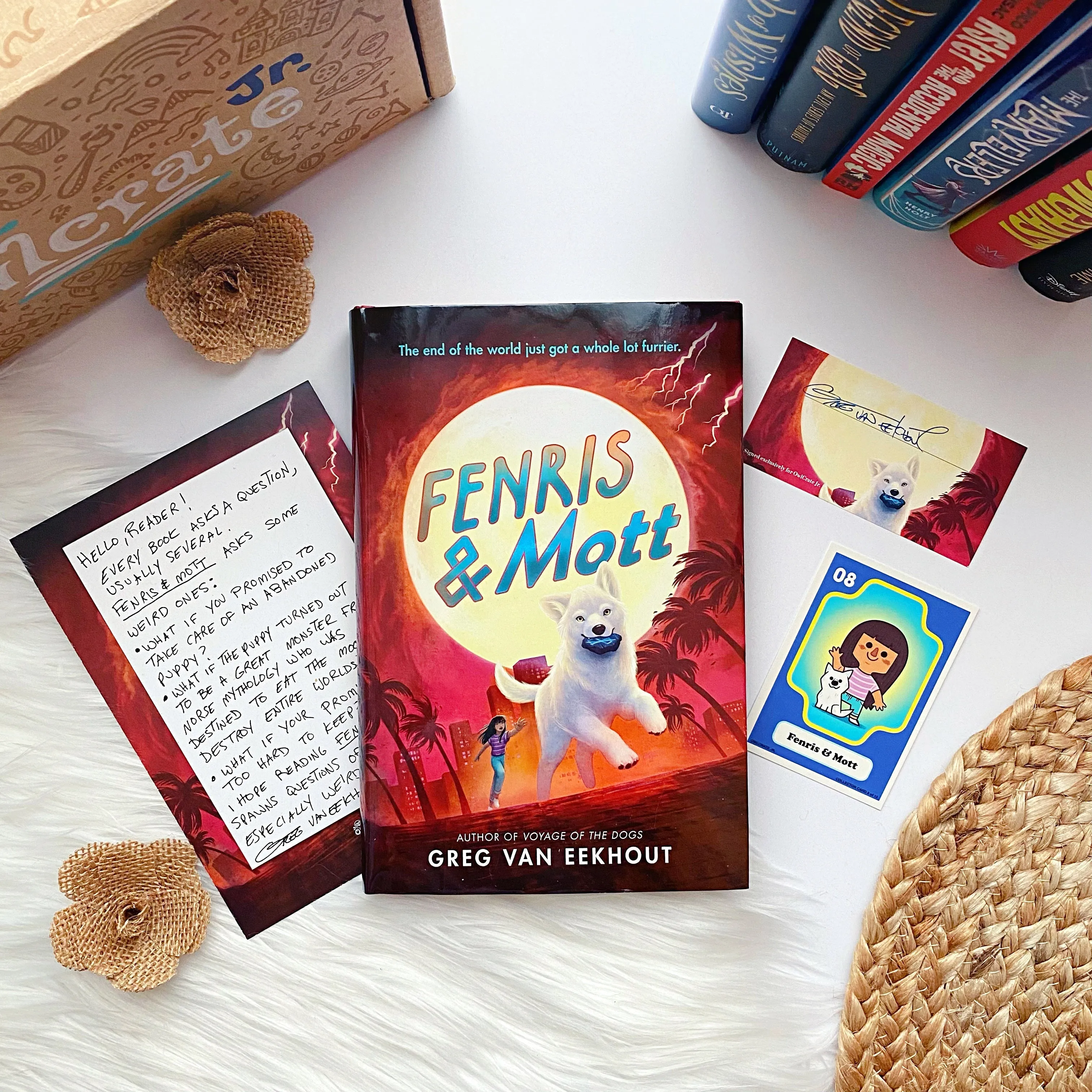 OwlCrate Jr's 'MYTHICAL BEASTS' Box