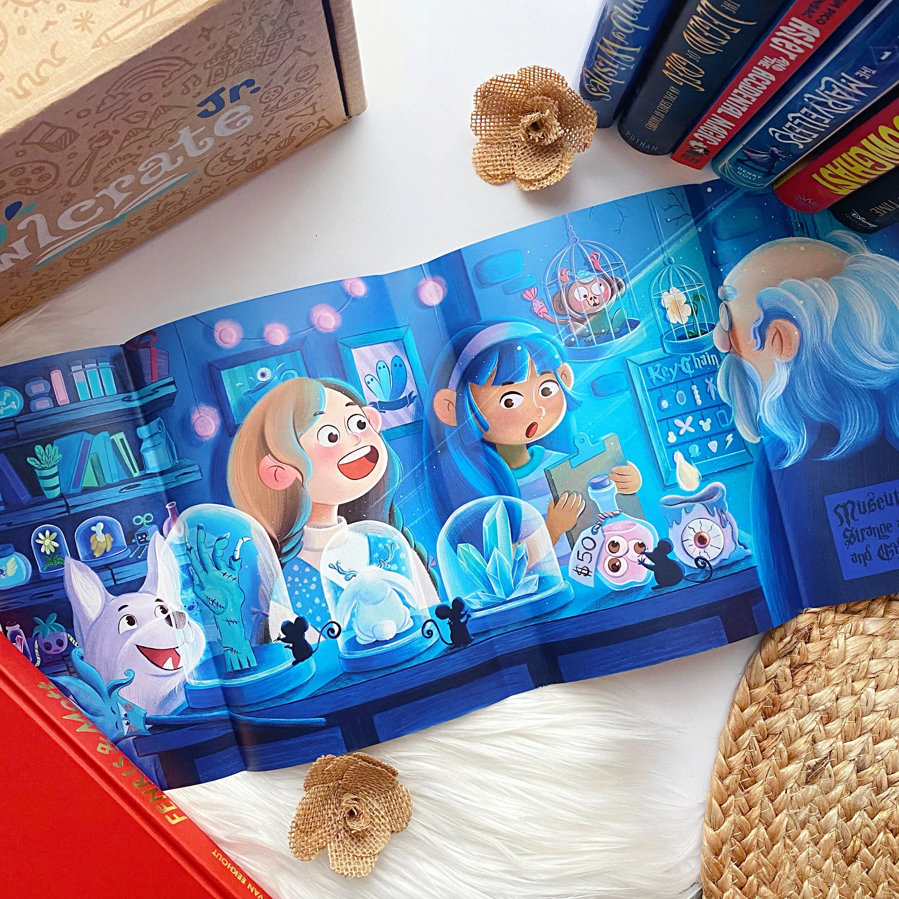 OwlCrate Jr's 'MYTHICAL BEASTS' Box