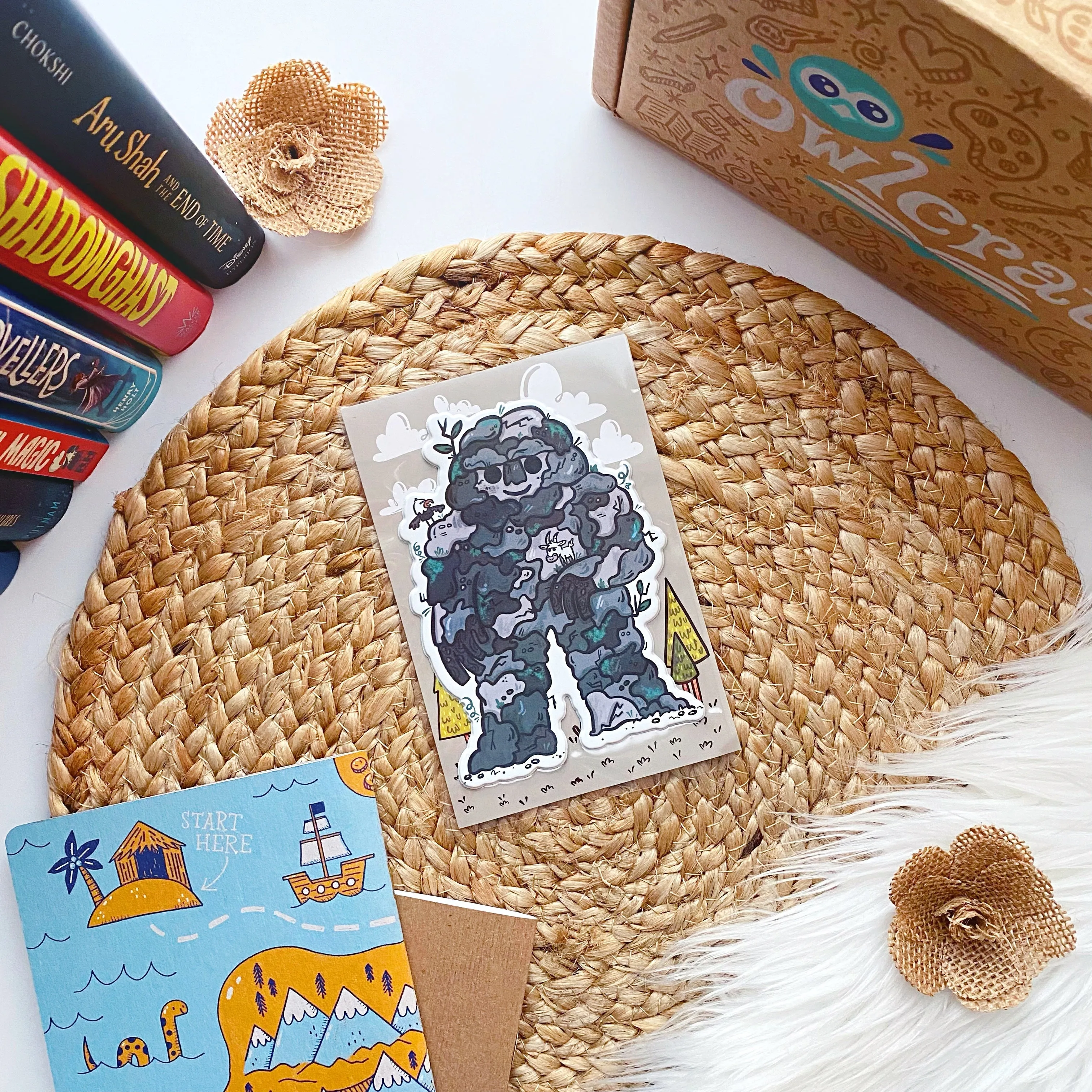 OwlCrate Jr's 'MYTHICAL BEASTS' Box