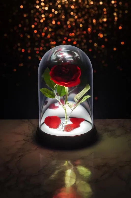 Paladone Beauty & The Beast Enchanted Rose Light V3