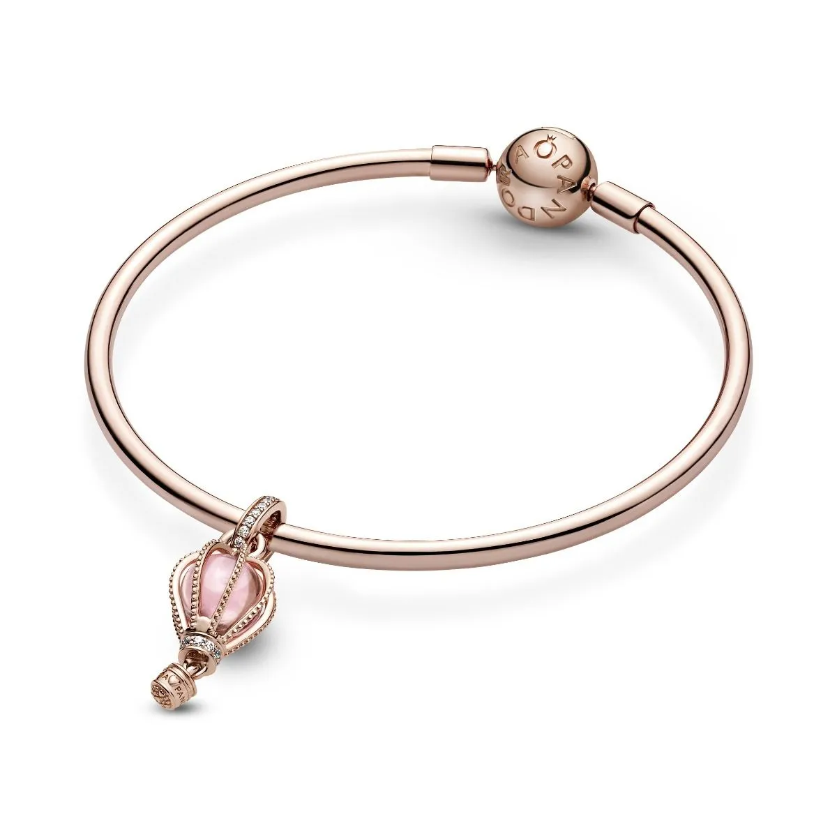 Pandora Rose Summer Dangling Hot Air Balloon Charm