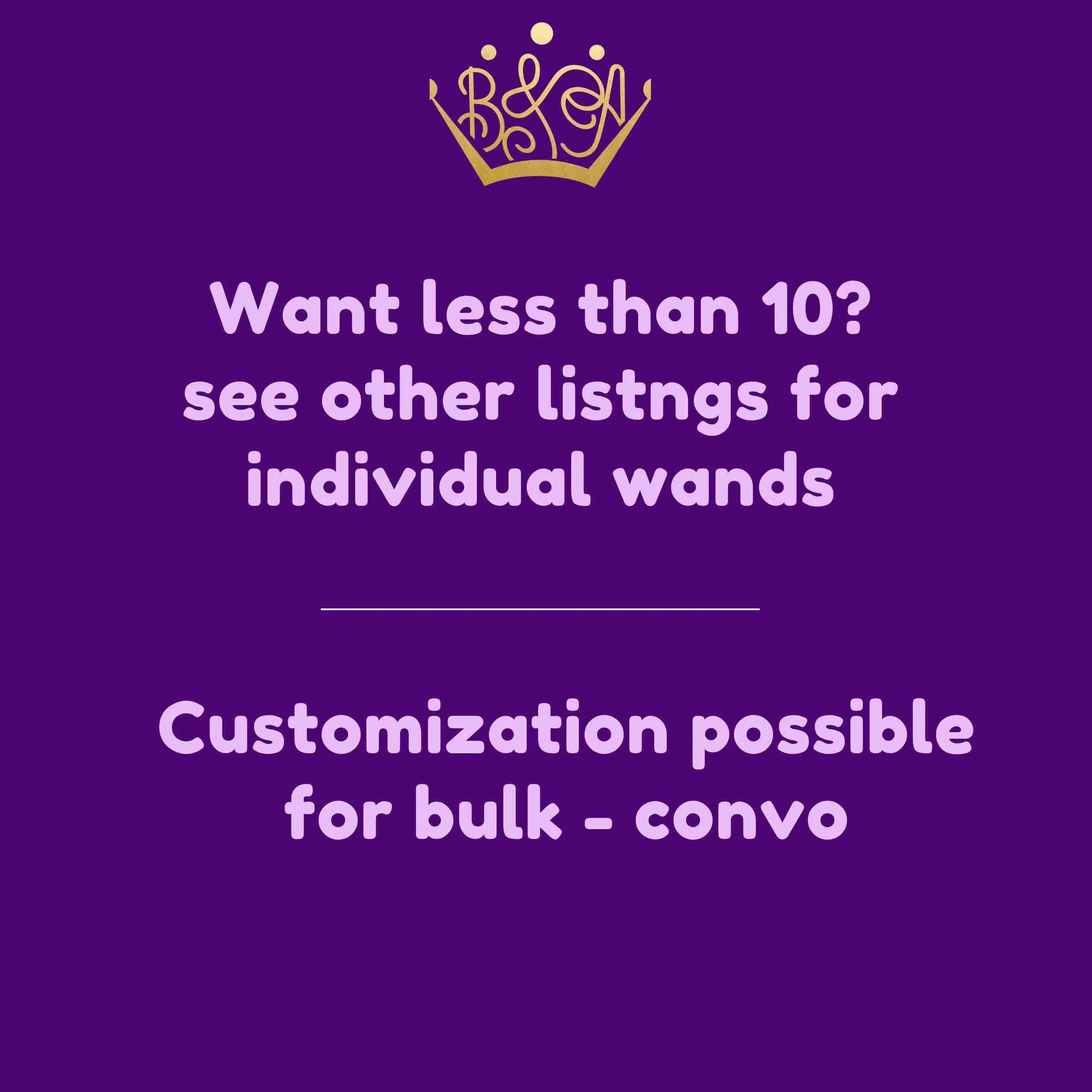 Party Set - Bulk Set of 10 Wands