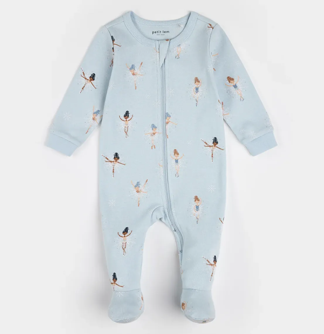 Petit Lem Sugar Plum Fairy Print Sleeper