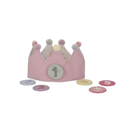 Pink Birthday Crown with Numbers - Little Dutch