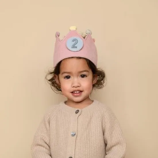 Pink Birthday Crown with Numbers - Little Dutch
