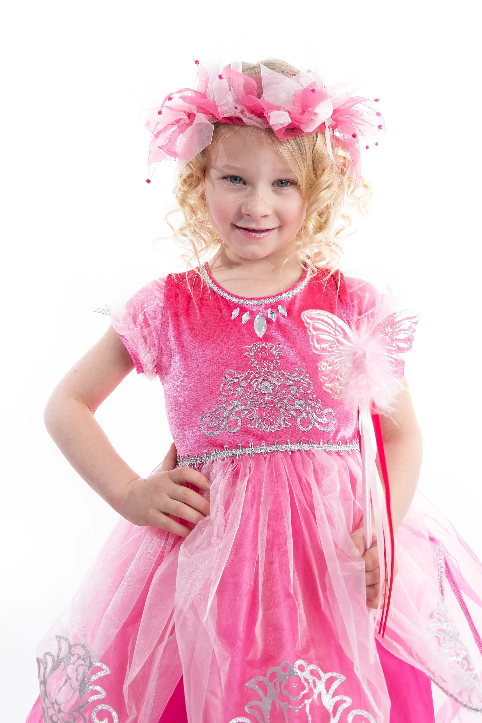 Pink Fairy Halo & Wand