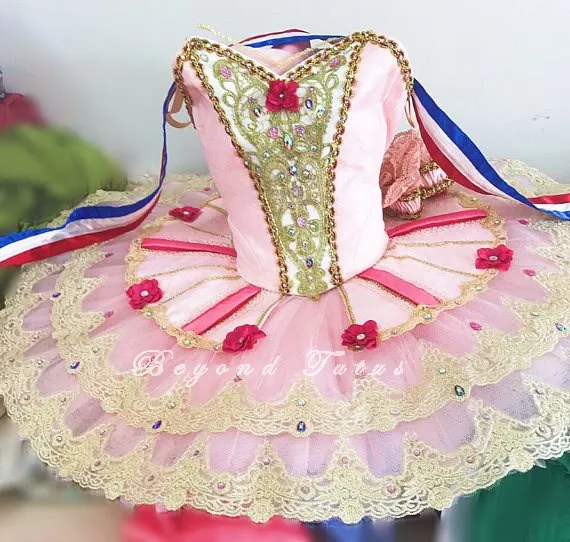 Pink Professional Fairy Doll Tutu