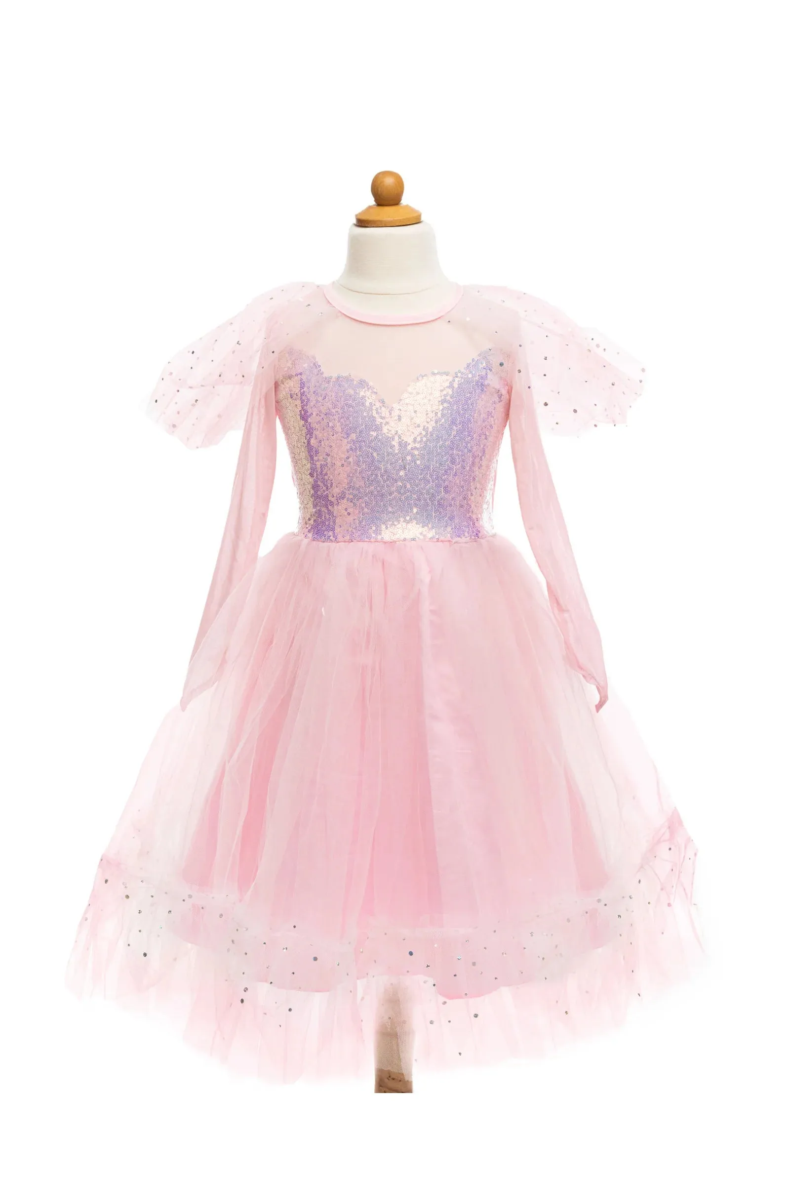 Pink Sequin Princess Dress