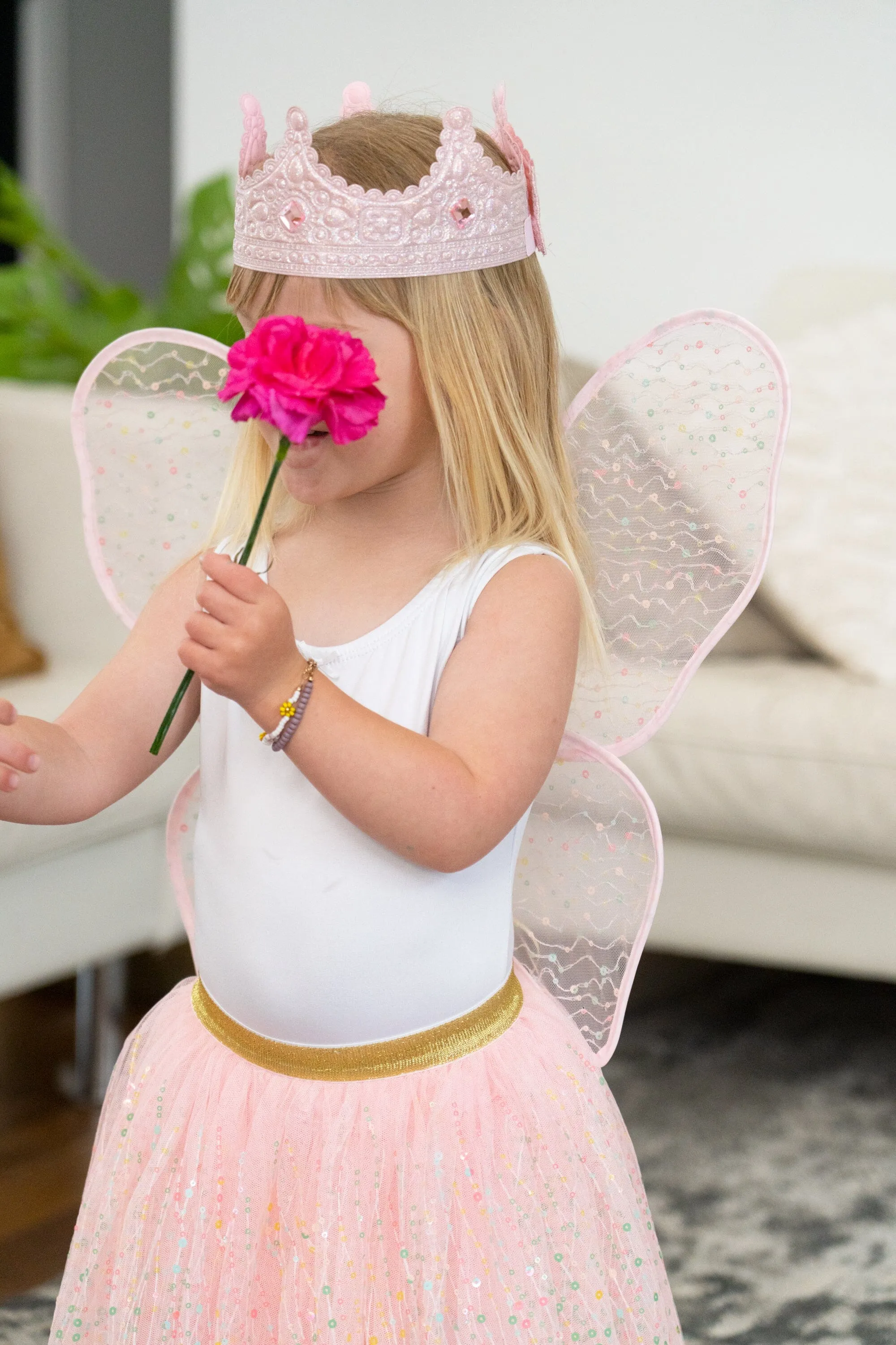 Pink Shimmer Fairy Wings
