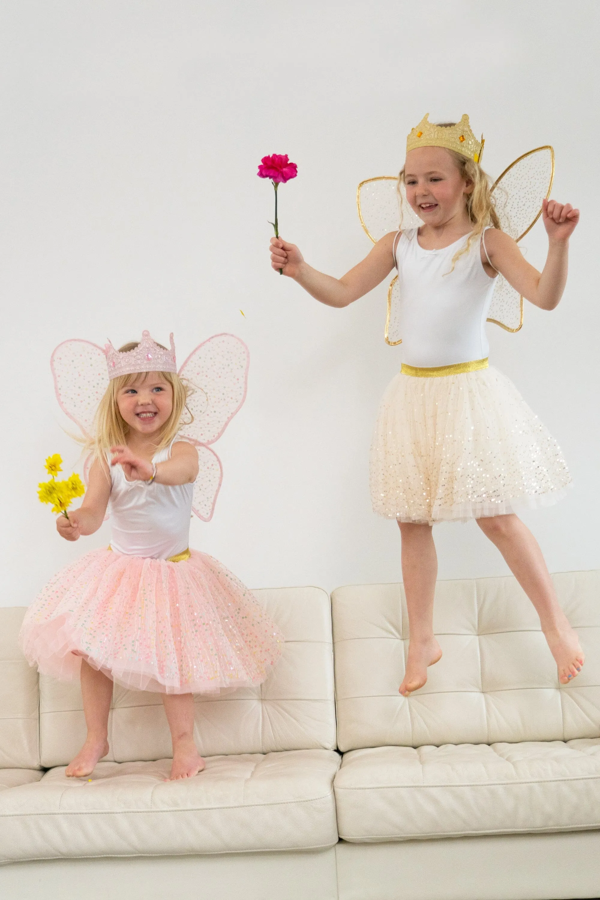 Pink Shimmer Fairy Wings