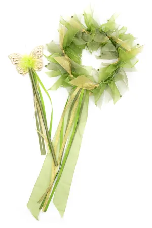 Pixie Tinkerbell Fairy Halo & Wand