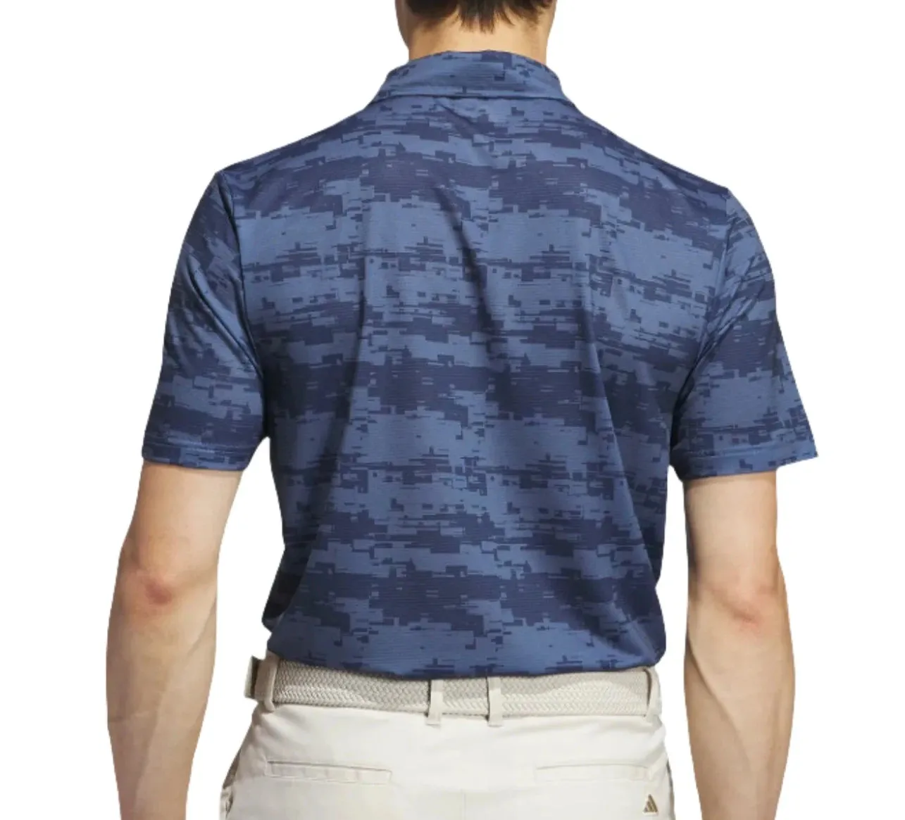 Polo de golf a rayas HEAT.RDY de adidas