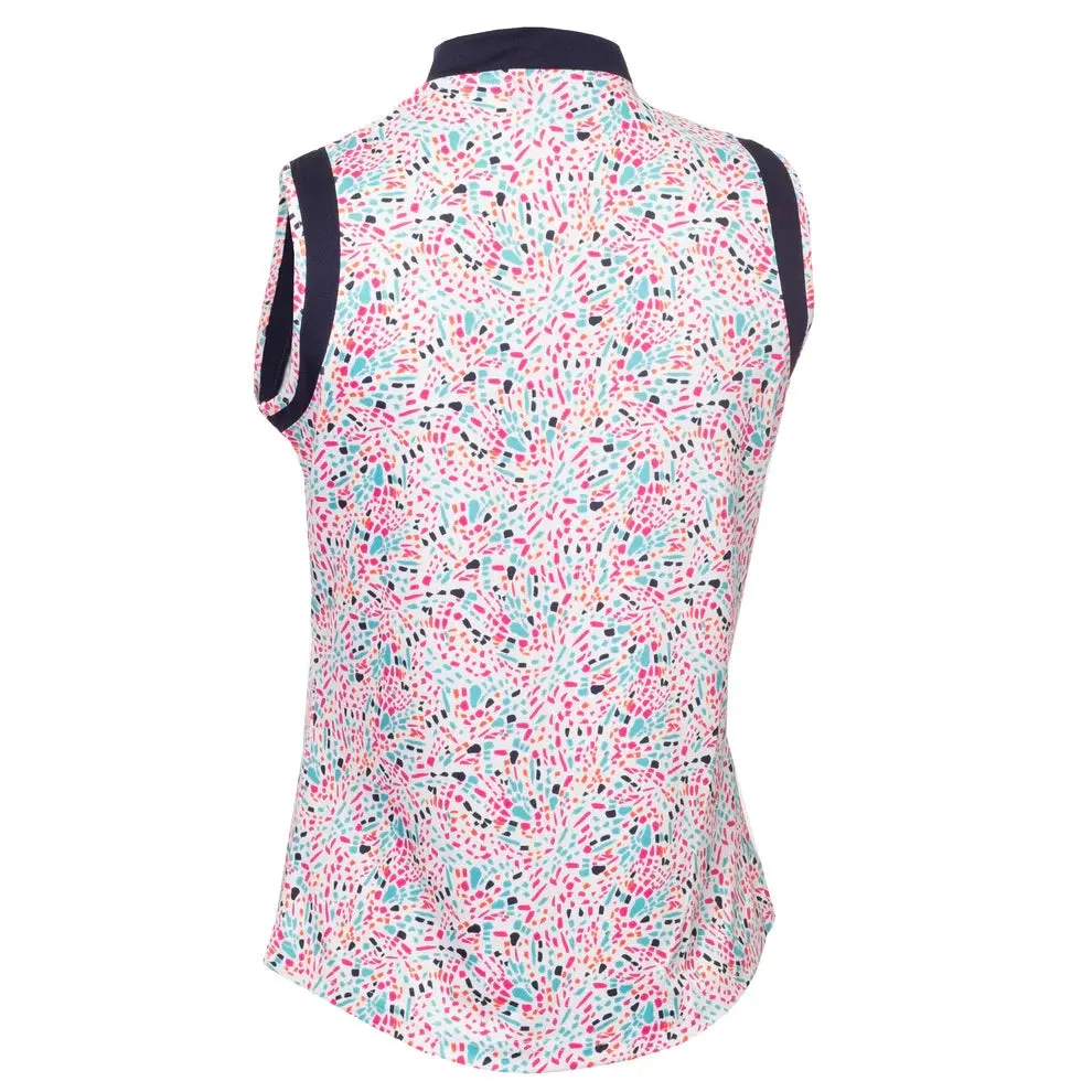 Polo de golf con estampado Odessa de Green Lamb