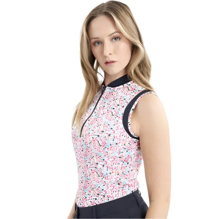 Polo de golf con estampado Odessa de Green Lamb