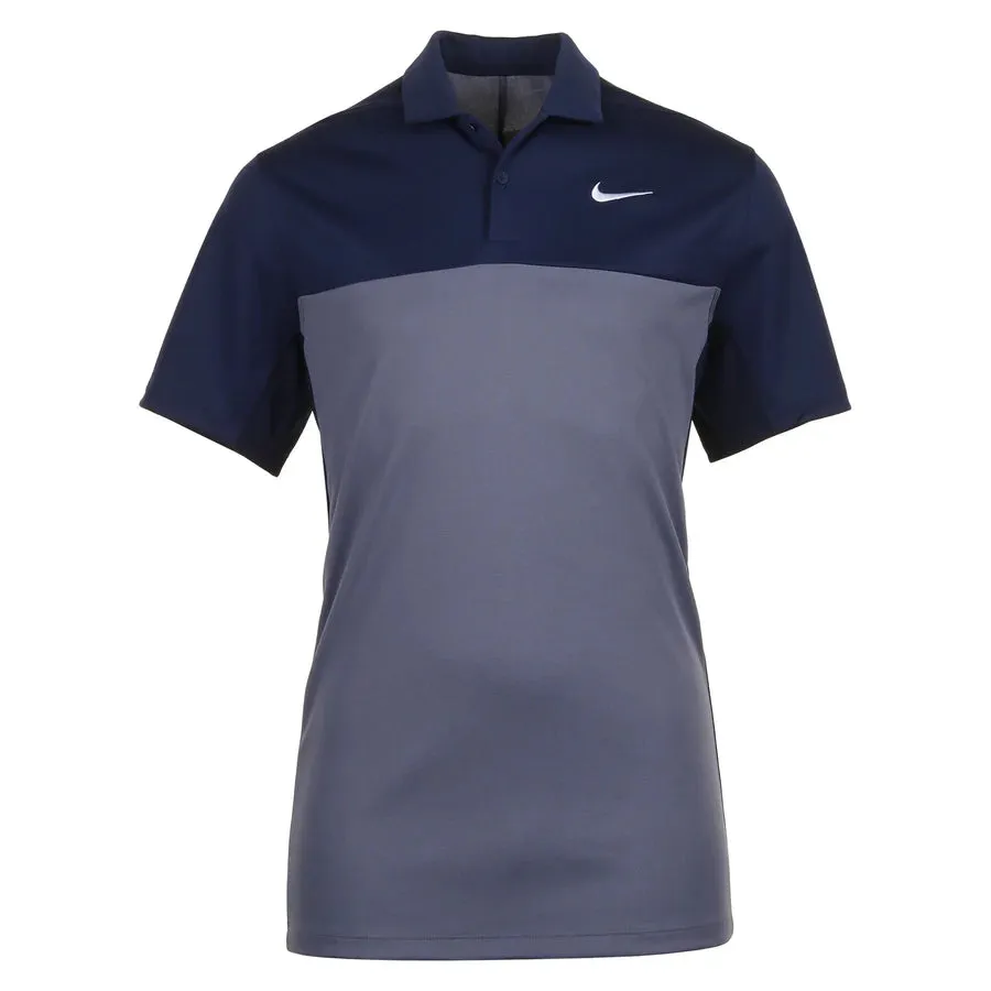 Polo de golf Nike Dry Victory con bloques de color