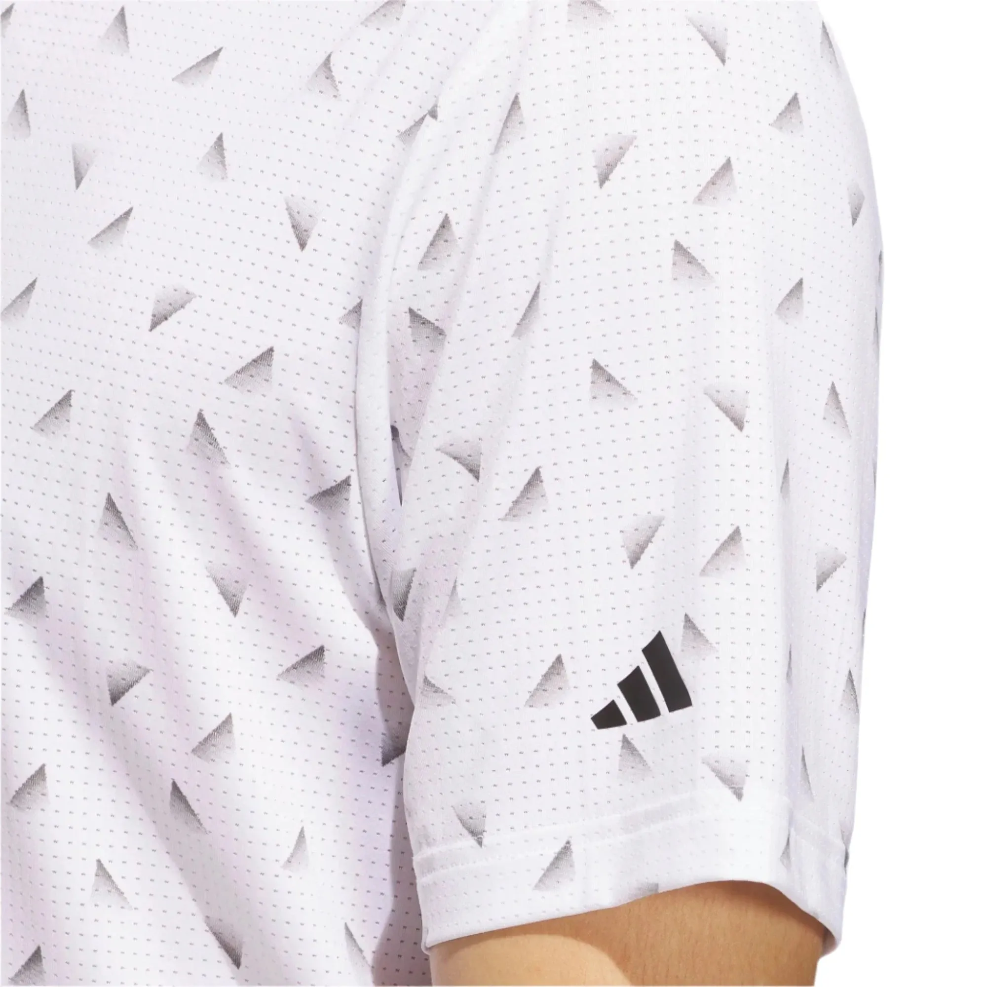 Polo de malla con estampado adidas Ultimate365