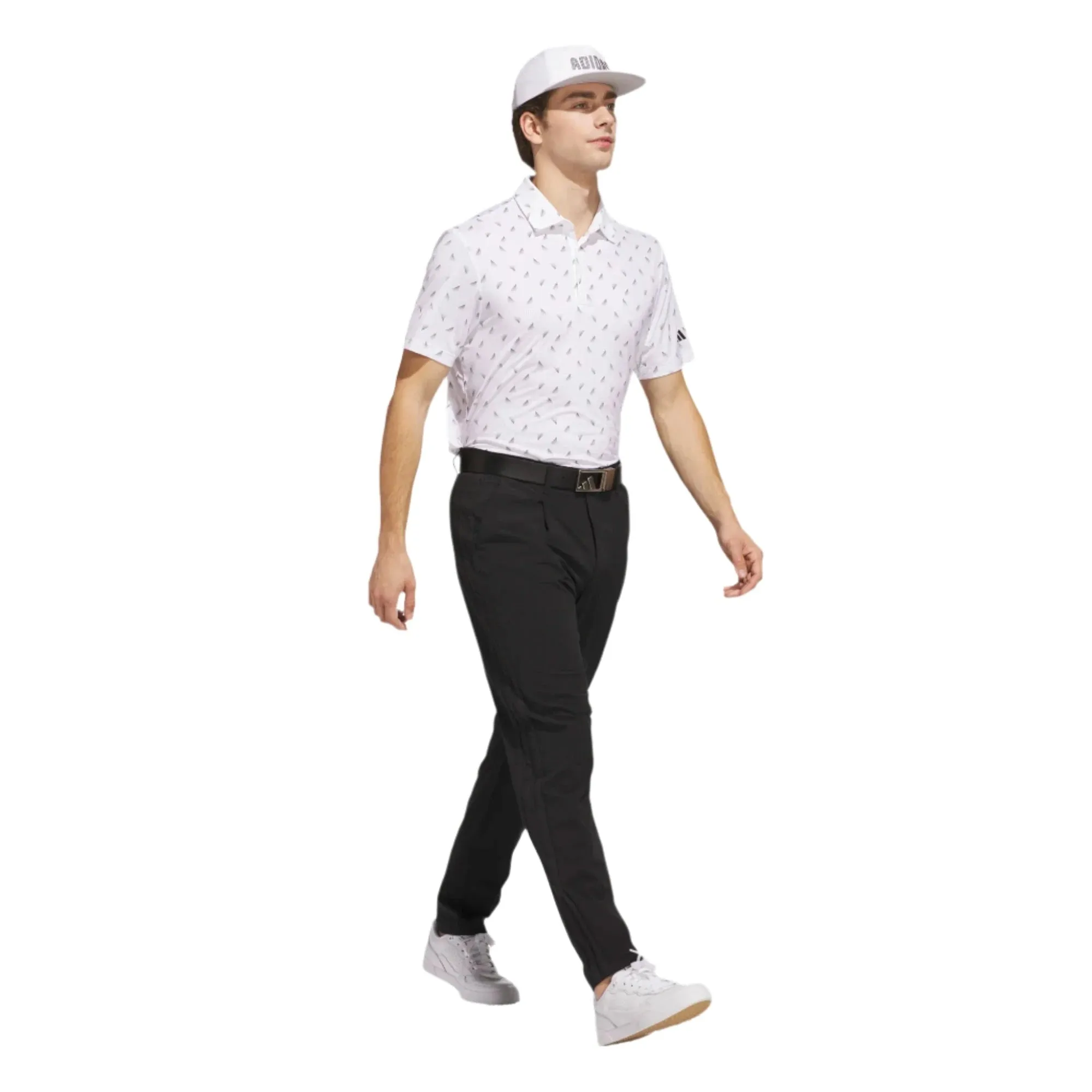 Polo de malla con estampado adidas Ultimate365