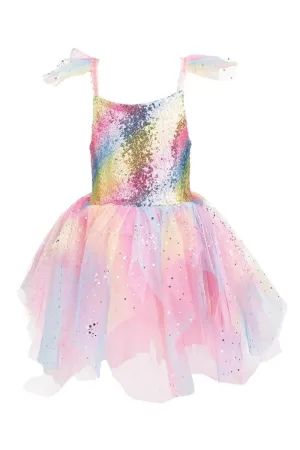 Rainbow Fairy Dress & Wings Multiple Sizes