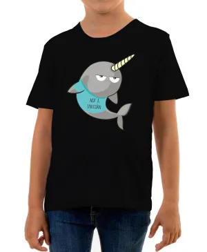 Reality Glitch Not a Unicorn Kids T-Shirt