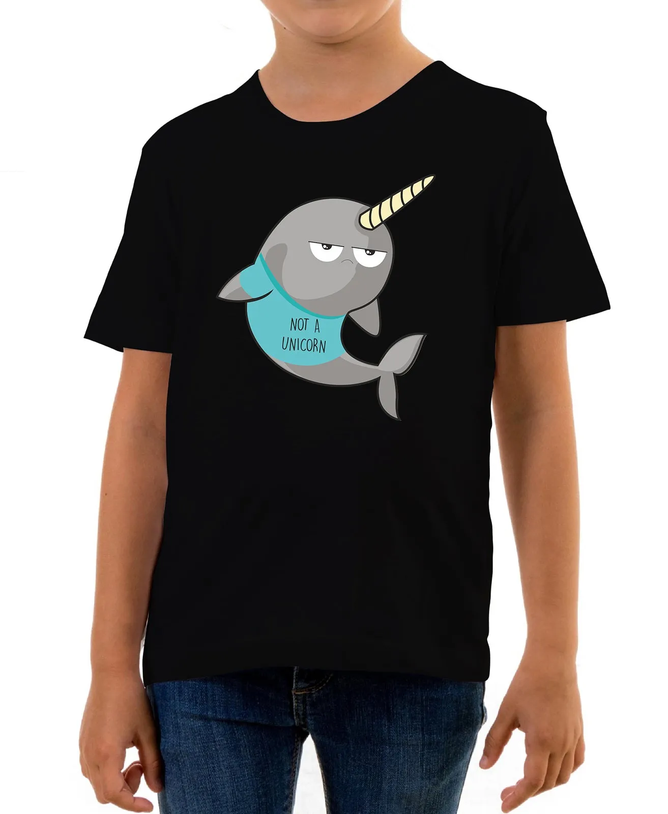 Reality Glitch Not a Unicorn Kids T-Shirt