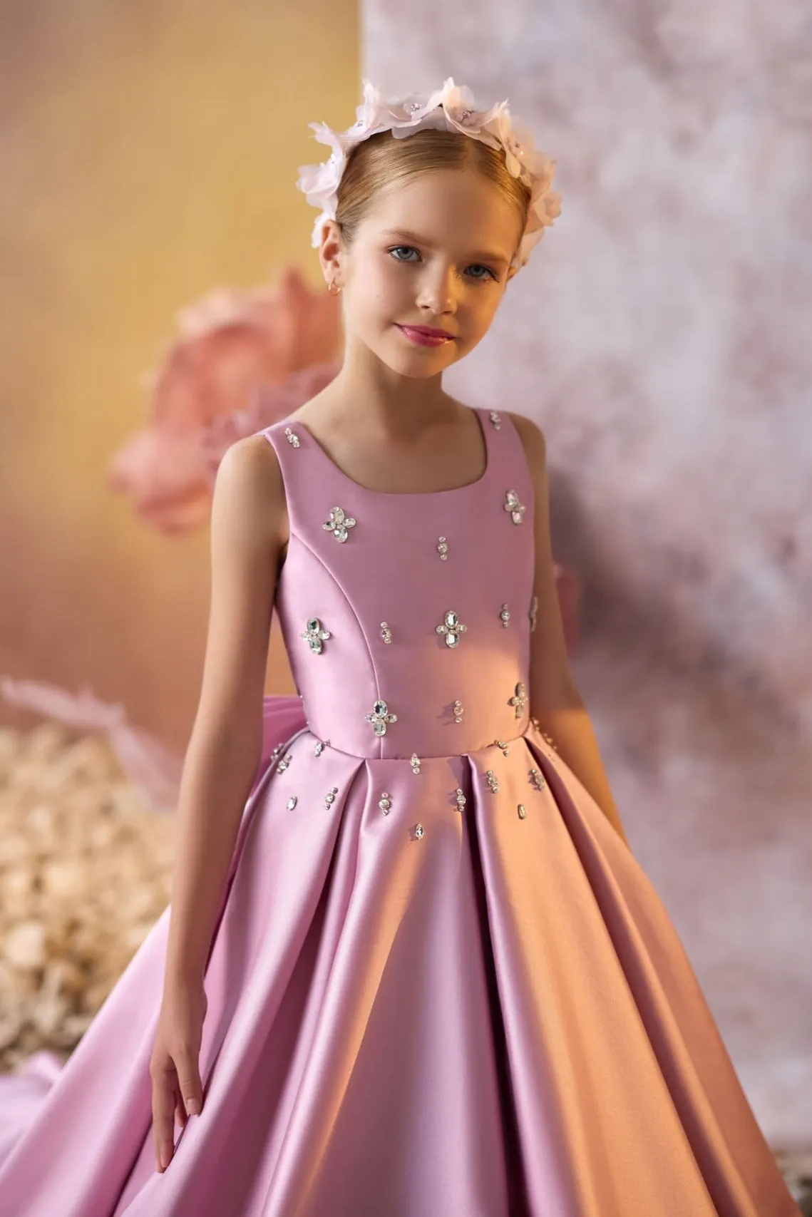 Royal Satin Gown