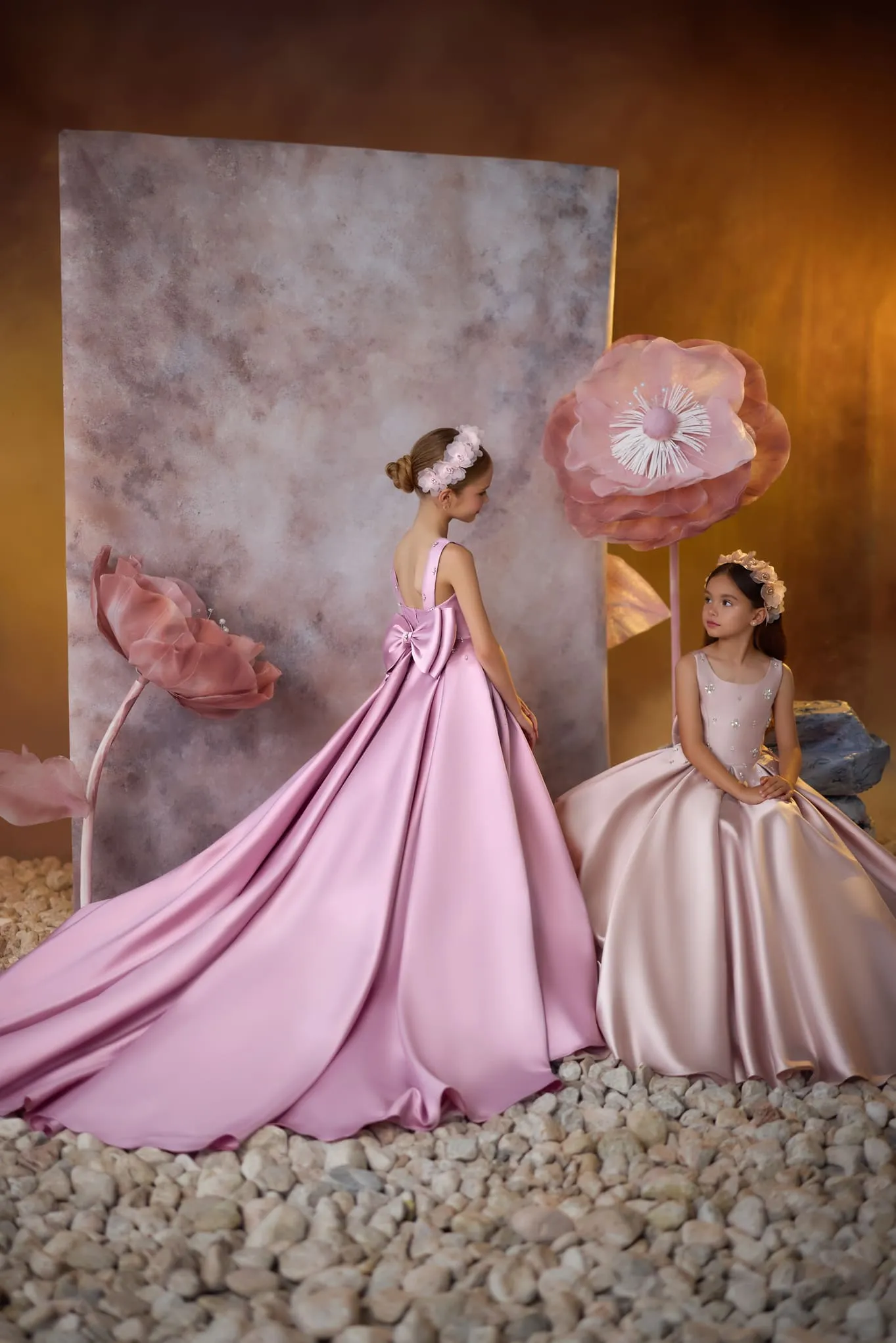 Royal Satin Gown