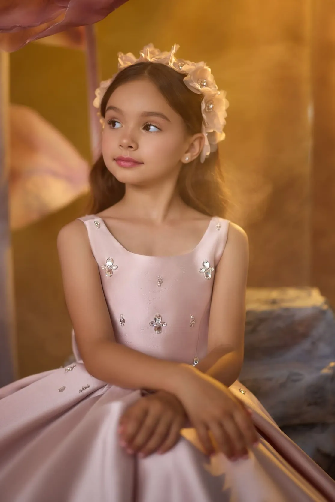 Royal Satin Gown