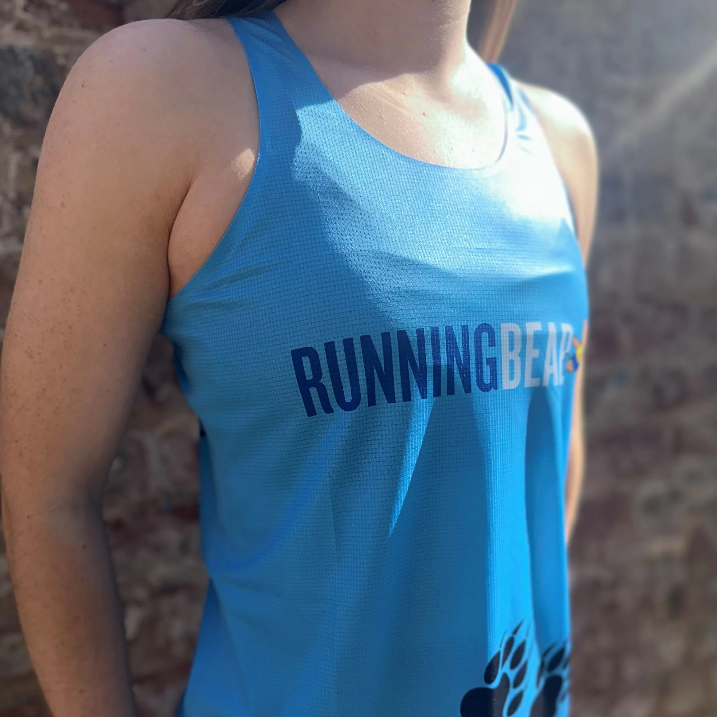 Running Bear Running Club Bonded Vest - Womens