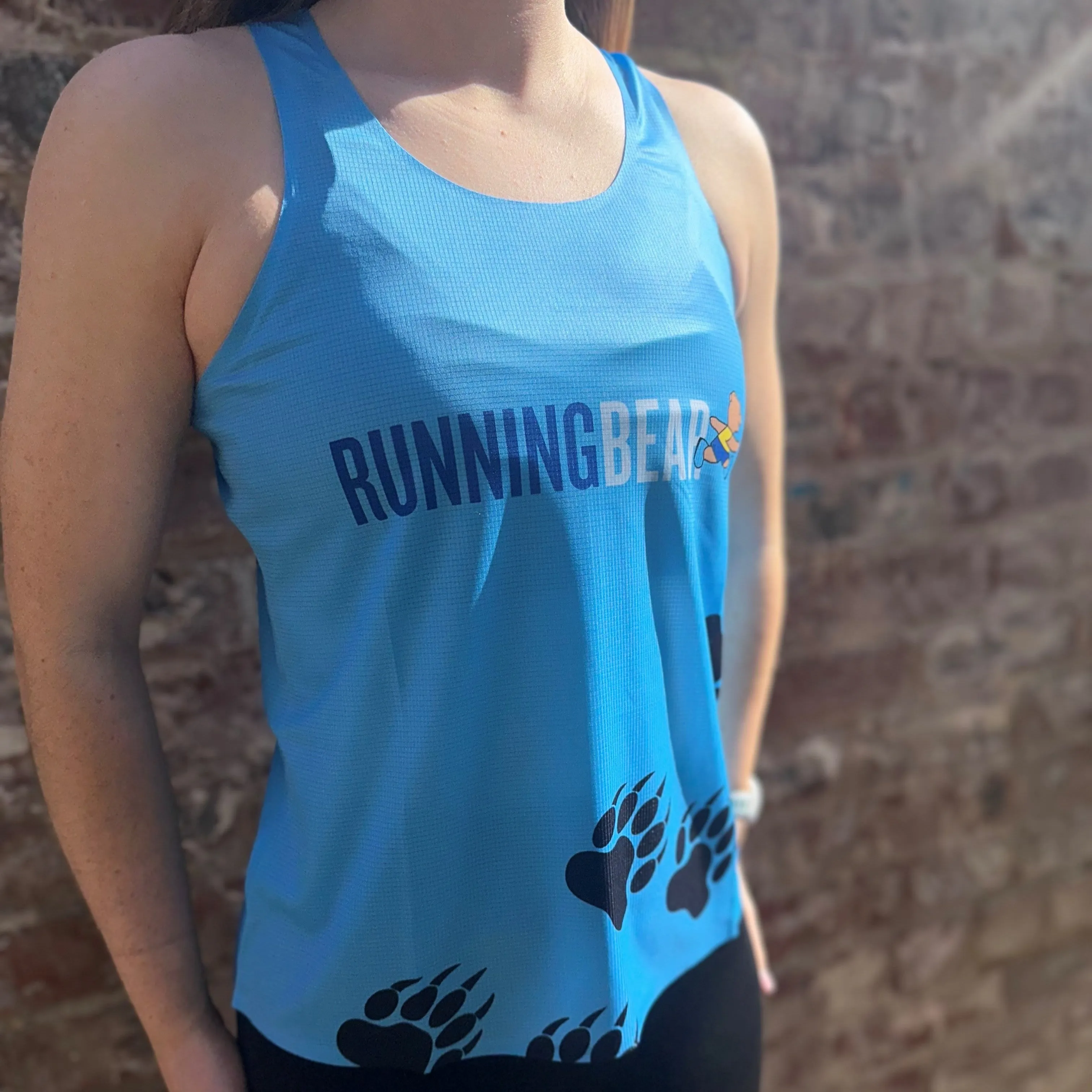 Running Bear Running Club Bonded Vest - Womens