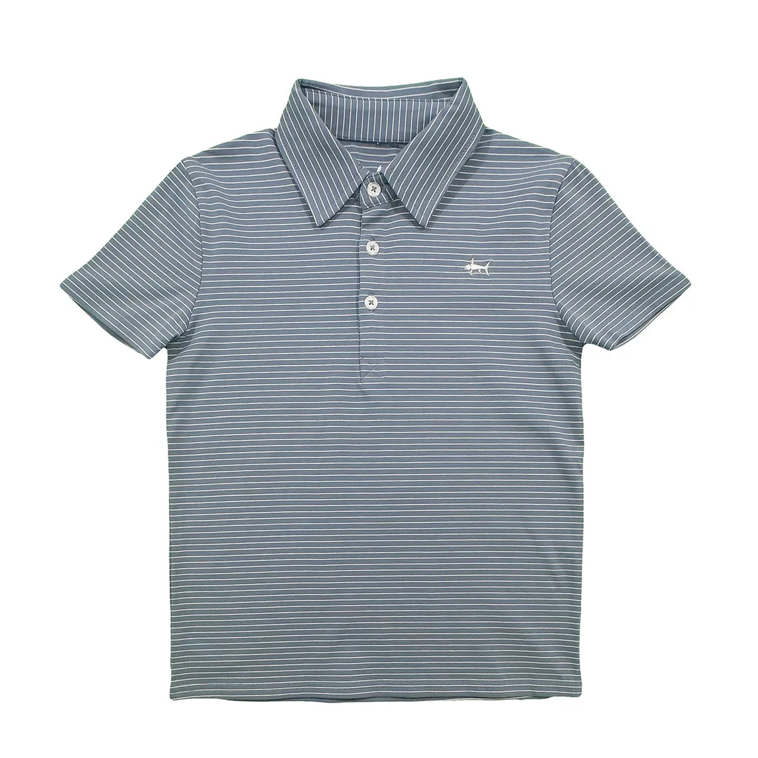 SALTWATER BOYS Banks Performance Polo