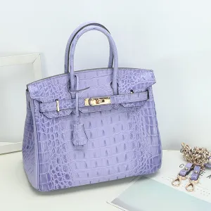Savannah Crocodile Embossed Tote (Medium) - Spring Collection