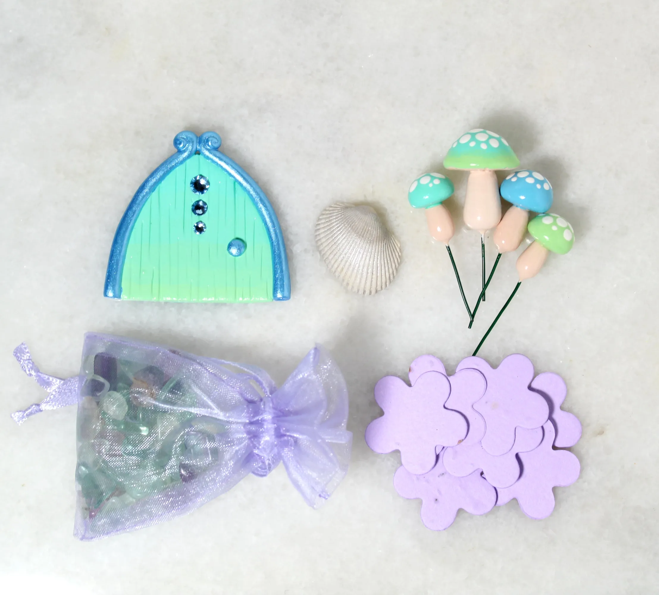 Seaglass Fairy Garden Kit